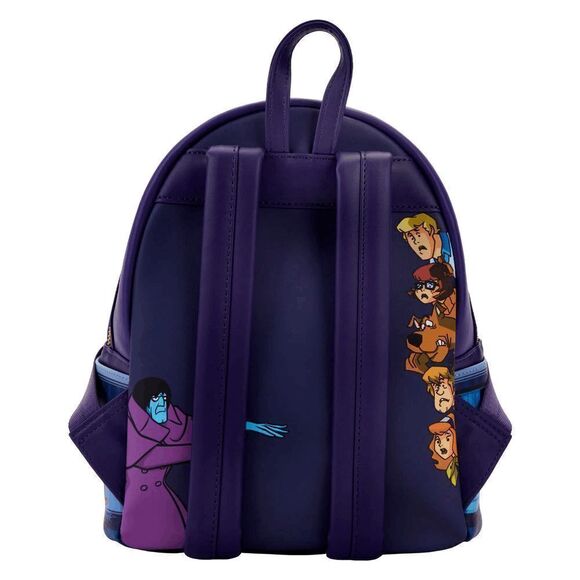 Loungefly Scooby Doo Glow in the Dark Monster Chase Mini Backpack - Picture 5 of 5